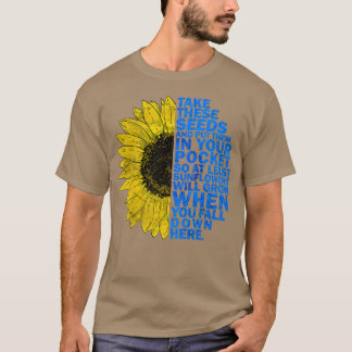 Oekraïnse vlag Oekraïnse vlag - Zonnebloemprem T-shirt