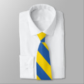 Oekraïnse vlag stropdas (Gebonden)