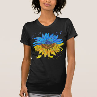 Oekraïnse vlag Zonnebloem Oekraïnse Sup T-shirt
