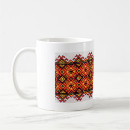 Oekraïnse Vyshyvanka Hutsul Embroidery Oranje Mok
