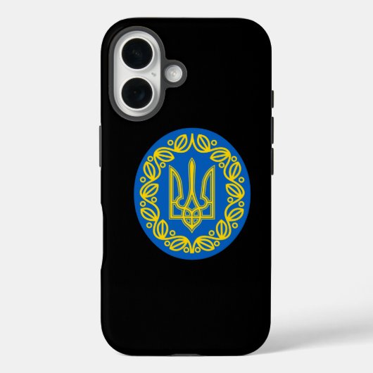 Oekraïnse wapenschild Case-Mate iPhone case (Achterkant)