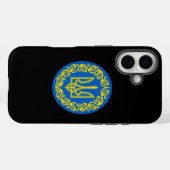 Oekraïnse wapenschild Case-Mate iPhone case (Achterkant (horizontaal))