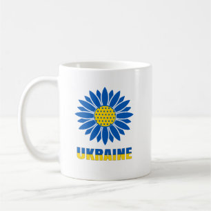 Oekraïnse zonnebloem Art T-Shirt Trucker Hat Butto Koffiemok