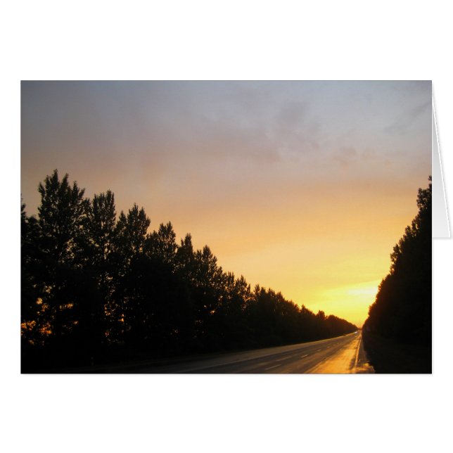 Oekraïnse zonsondergang (Voorkant Horizontaal)