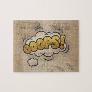 OEPEN! stripboek Steampunk Pop Legpuzzel
