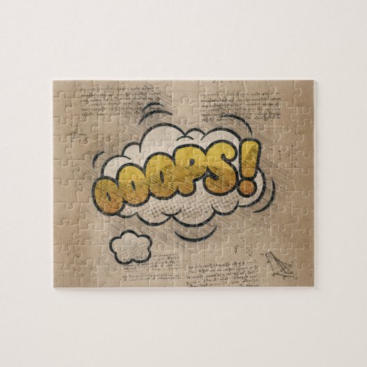 OEPEN! stripboek Steampunk Pop Legpuzzel (Horizontaal)