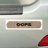 OEPS BUMPERSTICKER (Op auto)