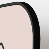 Oeps! - Grappig & Schattig Pickleball Paddle (Links Detail)