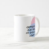 Oeps! Heb ik mijn ogen luid uitgerold? Koffiemok (Voorkant rechts)