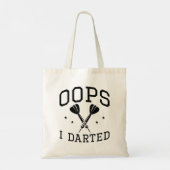 Oeps I Darted Tote Bag (Achterkant)