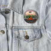Oeps!  I Kasploded (ontwerp 2) Ronde Button 5,7 Cm (In situ)