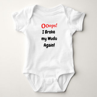 Oeps! Ik heb mijn Wudu weer gebroken! Romper