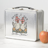 Oeps! Ik heb nog een kip - grappige kippenliefhebb (In situ)