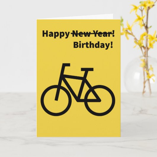 Oeps, ik Miss Spoke - Birthday Kaart (Gele Bloem)