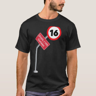 Oeps ik raakte zestien grappige 16e verjaardag jon t-shirt