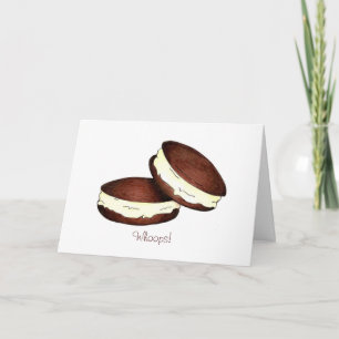 Oeps! Je geboortedag Whoopie Pie Pies Kaart verget