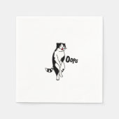 Oeps, kat servet (Voorkant)