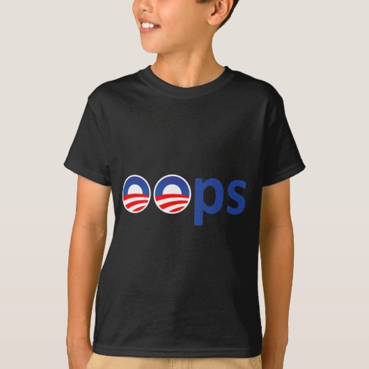 Oeps! Obama T-shirt (Voorkant)