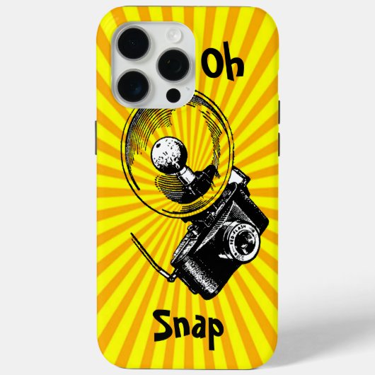 Oeps Oude Camera Sunburst Case-Mate iPhone Case (Achterkant)
