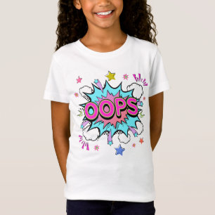 Oeps Pop Art Explosie T-shirt
