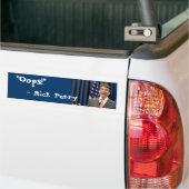 Oeps! - Rick Perry Bumpersticker (Op Truck)