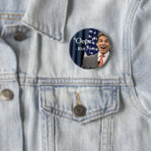 Oeps! - Rick Perry Ronde Button 5,7 Cm (In situ)