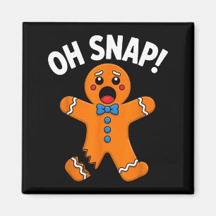 Oeps Snap Kerstmannetje Kerst Jongens Meisjes Kind Magneet