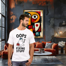 Oeps Spullen Repareren Grappig Schattig Ambachtsma