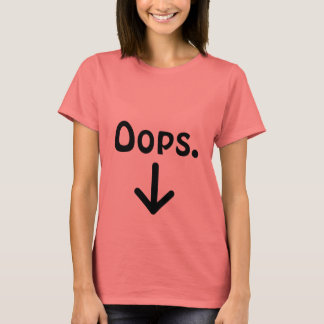 Oeps. {Zwangerschap} T-shirt