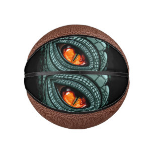 Oer reptiel roofdier oog basketbal