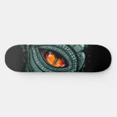 Oer reptiel roofdier oog skateboard (Horizontaal)