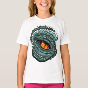 Oer reptiel roofdier oog t-shirt