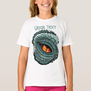 Oer reptiel roofdier oog t-shirt