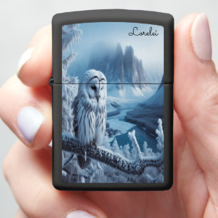 Oeral Uil Fluisterend Phantom van de Snowfields