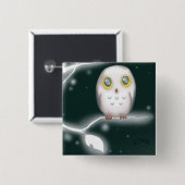 oerbranchwm vierkante button 5,1 cm (Voorkant /achterkant)