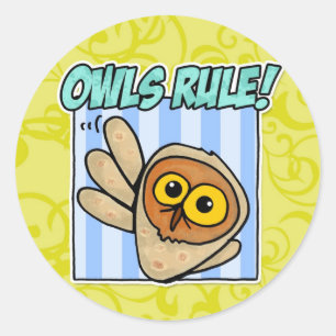 oerregel ronde sticker