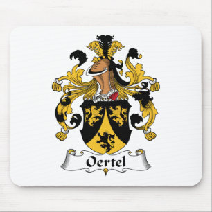 Oertel Family Crest Muismat