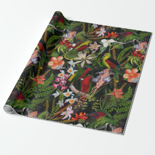 Oerwoud 1 Patroon Cadeaupapier