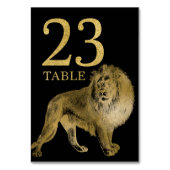Oerwoud African Animal Lion Tafelnummer Kaart 23 (Achterkant)