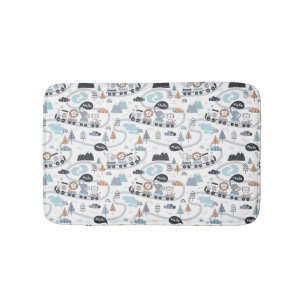 Oerwoud Animal Train Baby Toddler Boy Kinder Bathr Badmat