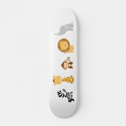 Oerwoud Babies Skateboard (Voorkant)