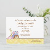 Oerwoud Baby Kaart (Staand voorkant)