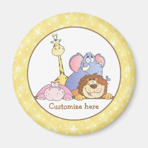 Oerwoud Baby ontwerp Magneet