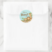 Oerwoud Baby's Bruin - Stickers (Tas)