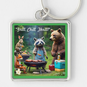 "Oerwoud BBQ Jam" Sleutelhanger