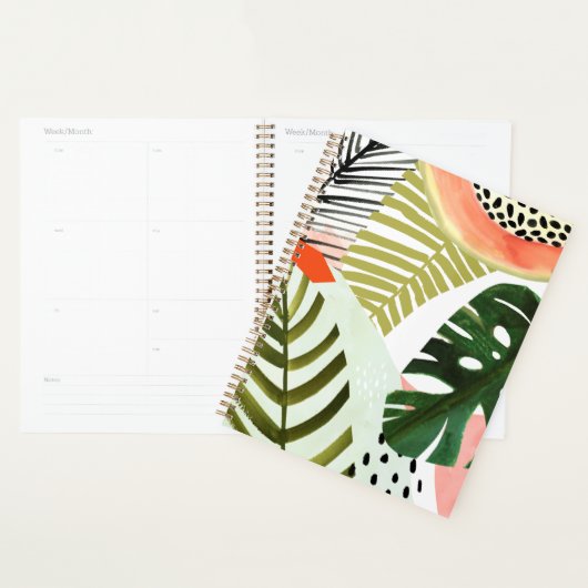 Oerwoud Beat Tropical Greenery Planner (Display)