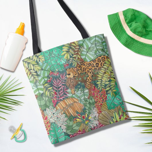 Oerwoud Big Cat Diaper Baby Draagtas