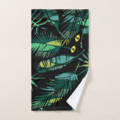 Oerwoud bij Night Pattern Bad Handdoek (Handdoek)