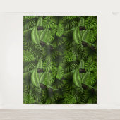 Oerwoud bladeren wandkleed (Voorkant)