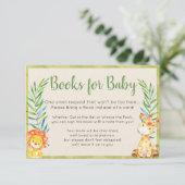 Oerwoud Books for Baby Card Informatiekaartje (Staand voorkant)